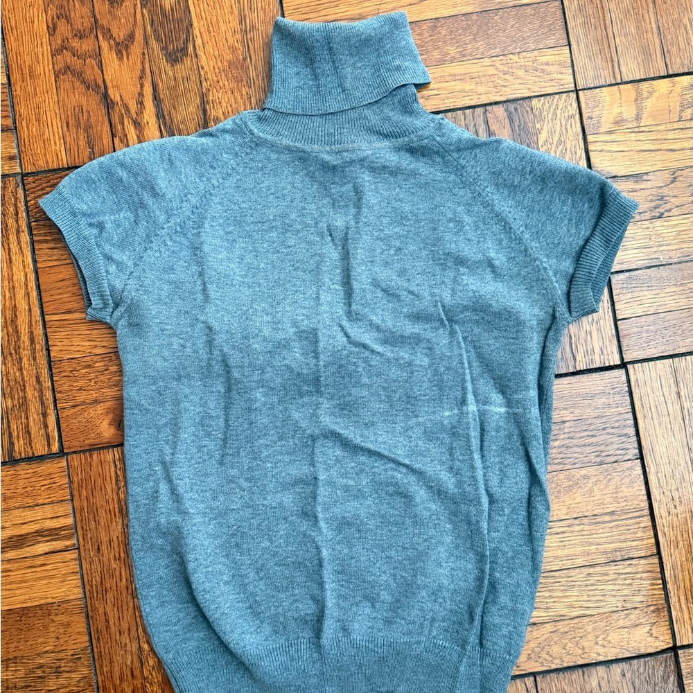 ZARA. Short sleeve, turtle neck.  Small. Good condition.